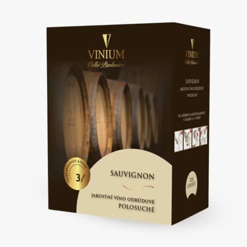 Sauvignon, jakostní víno odrůdové 3 l